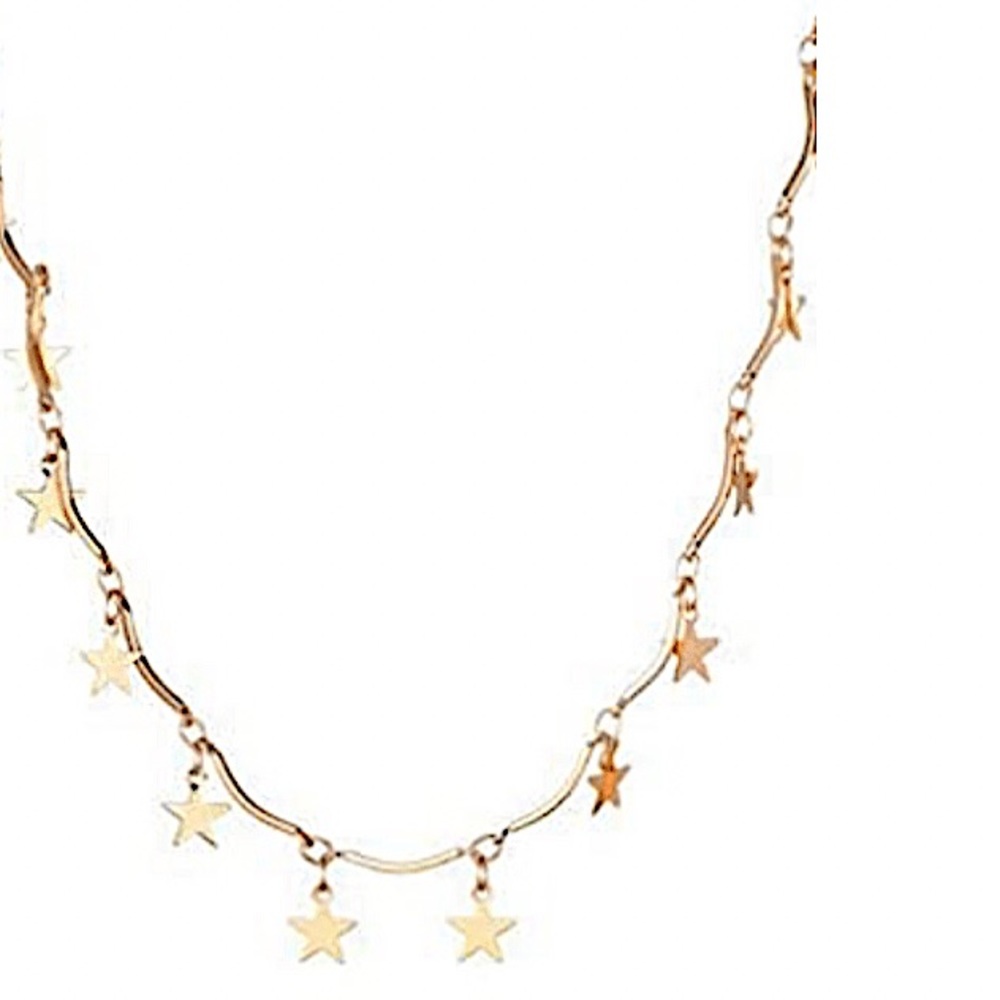 Simple star ⭐️ gold chain